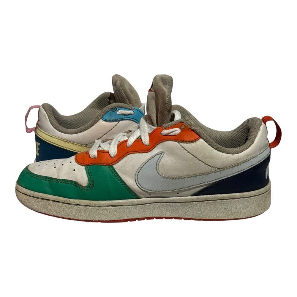 Nike Dunk Low GS Multi Color Swoosh Logo FQ8373=902 Women's Size 7.5 Pastel Shoe - Picture 5 of 7